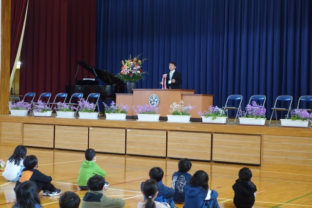 始業式の校長講話