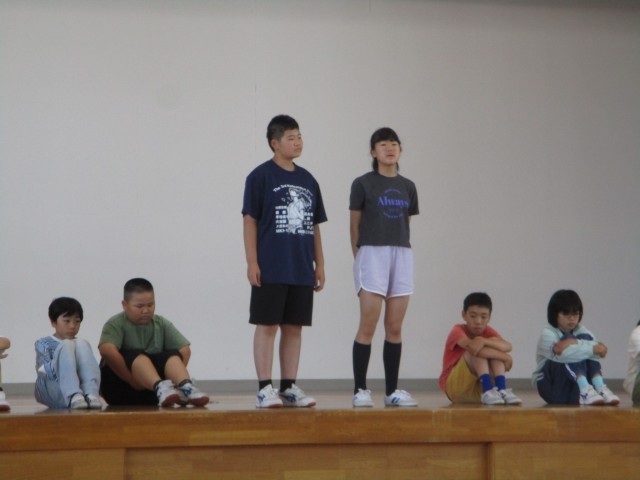 赤白両団長決意発表！