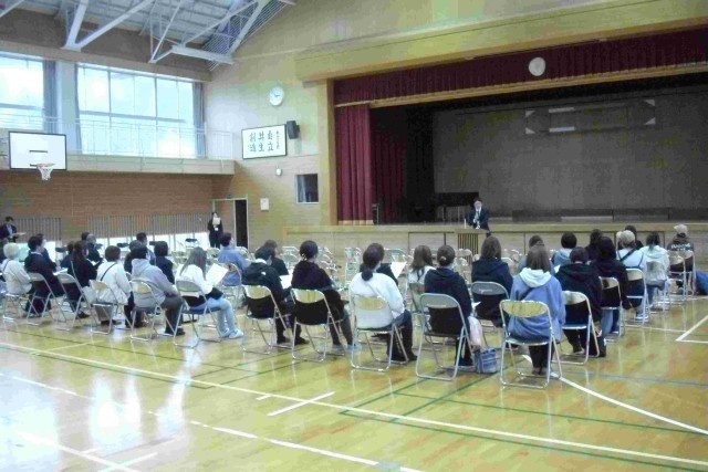 １年生学年ＰＴＡの様子