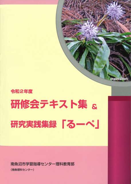 令和2年度「研修会テキスト集＆るーぺ」
